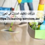 شركات تنظيف المنازل في العين